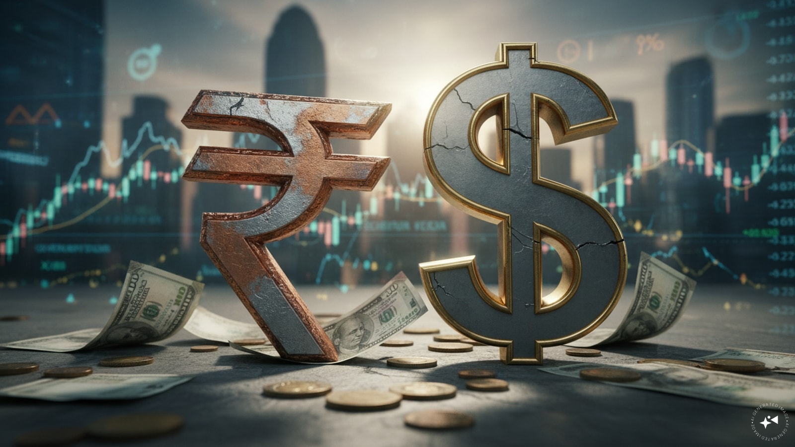 Rupee climbs 32 paise to 94.93 against dollar, but traders see pressure ahead
