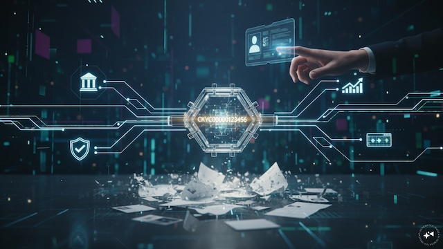 A CKYC number is a unique 14-digit identification number linked to your KYC record. The record is securely stored in the Central KYC Records Registry (CKYCR).Once your CKYC record is created, banks, NBFCs, insurance companies, mutual fund houses and other regulated financial institutions can access the same KYC details, reducing the need to submit documents repeatedly.