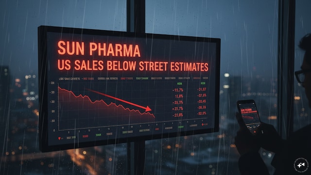 Stock falls 3% from highs after US sales miss expectations Stock falls 3% from highs after US sales miss expectations