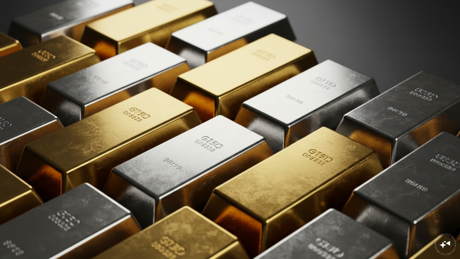 Gold falls as West  Asia tensions lift dollar; silver holds steady