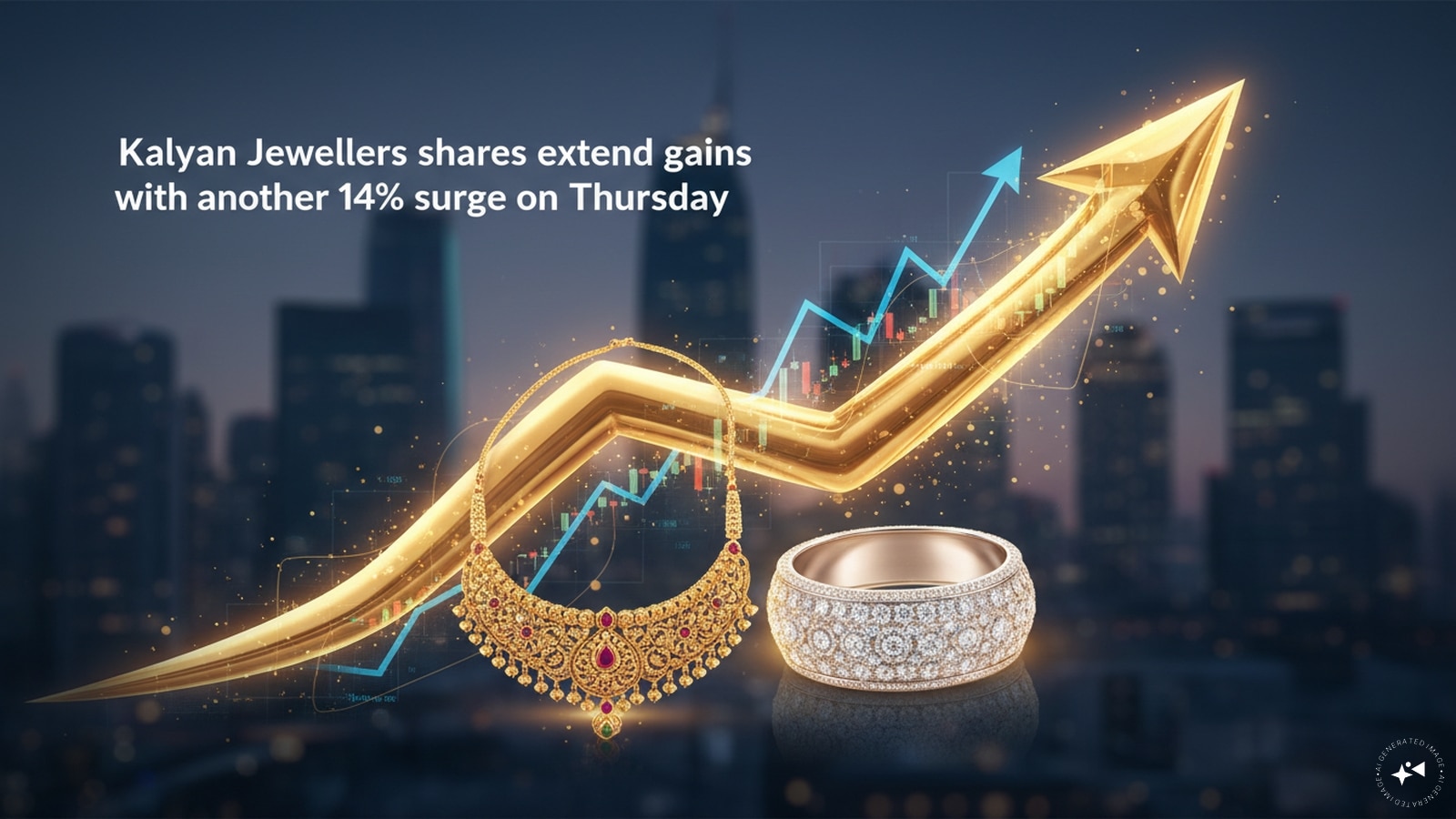 Kalyan Jewellers shares extend gains with another 12% surge on Thursday