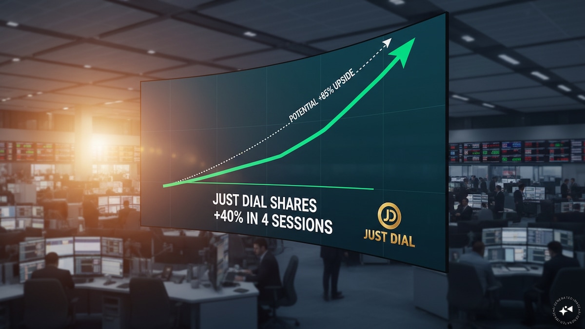 Just Dial shares are up 40% in four sessions; Highest target projects another 85% upside