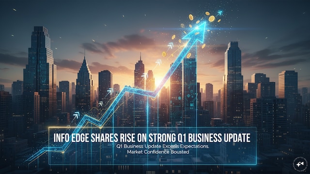 Here's why Info Edge shares surged close to 10% on Tuesday Here's why Info Edge shares surged close to 10% on Tuesday
