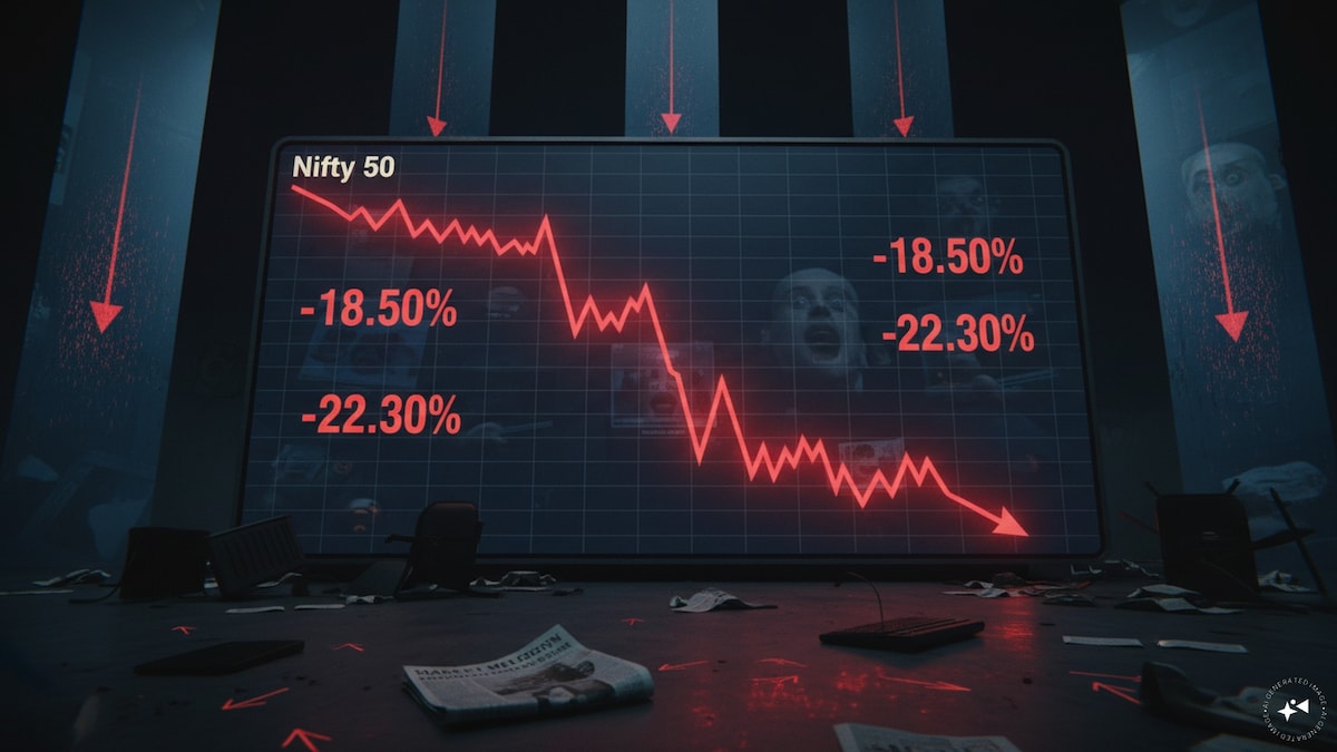Stock market crash: Five biggest contributors to the Nifty 50's fall on Wednesday