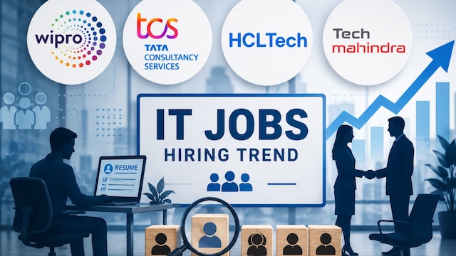 IT Jobs, IT hiring, IT sector hiring, HCLTech, TCS, Tech Mahindra, Wipro attrition, attrition rate