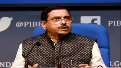 Union Minister Pralhad Joshi Urges Farmers: Come to Delhi for Talks, Not Protests