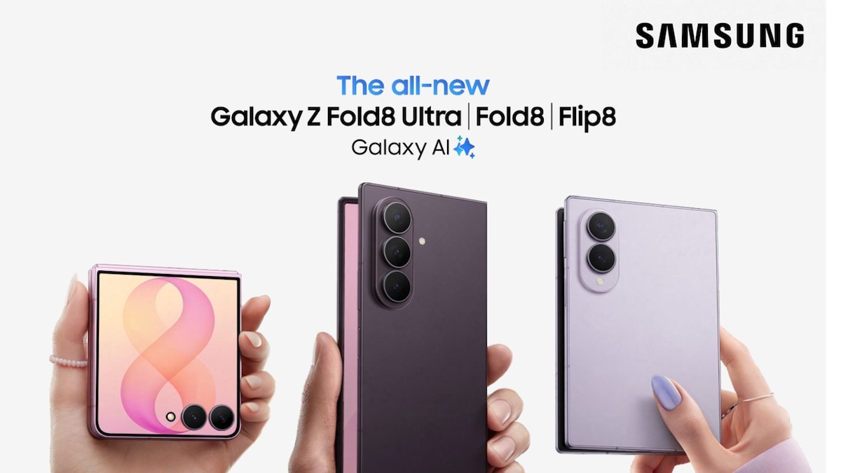 Samsung bets big on foldables with Galaxy Z Fold 8 Ultra, new passport-sized Fold 8 amid rising competition