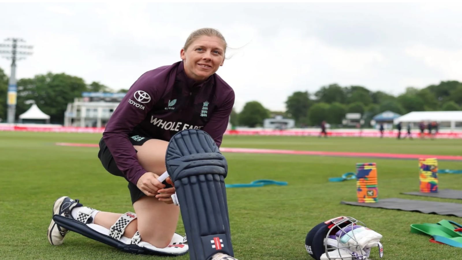 Former England captain Heather Knight retires