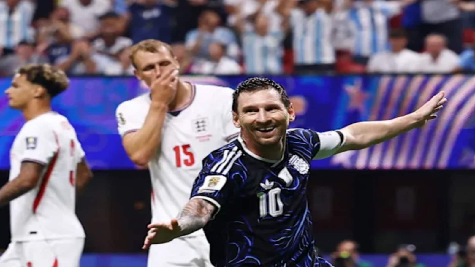 Messi's two assists fire Argentina past England to enter FIFA World Cup 2026 final