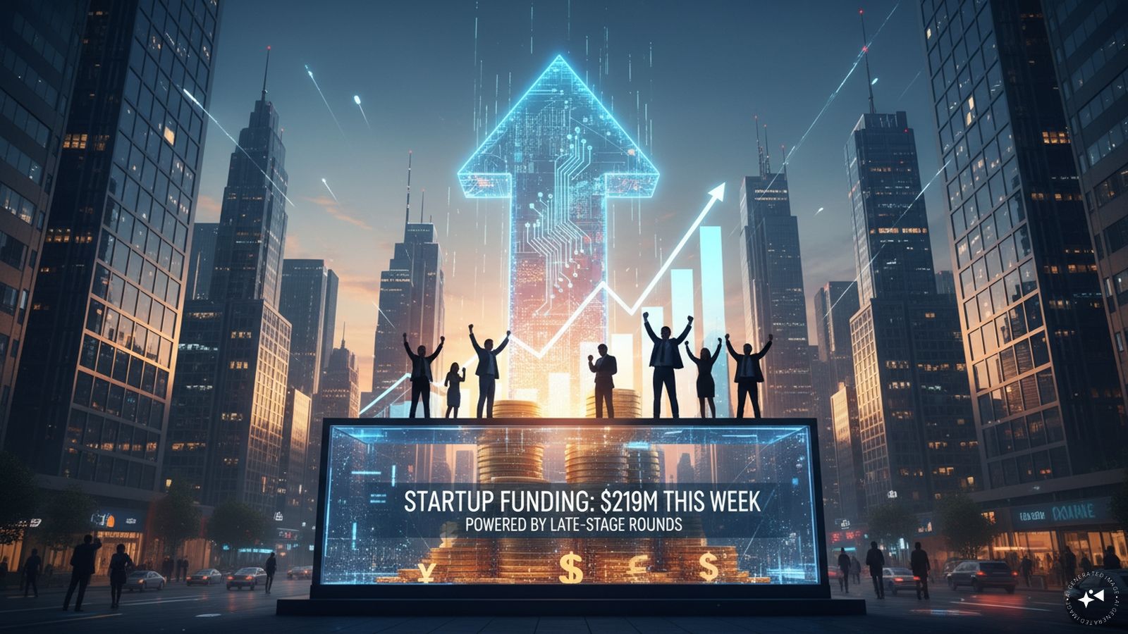 Startup funding jumps 28% to $219 million as late-stage investments surge to $167.7 million, dominating the capital raised