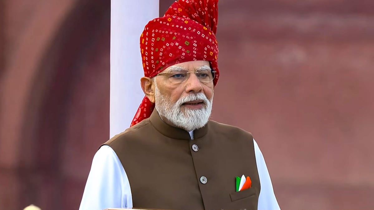 PM Narendra Modi’s Independence Day safas through his second term
