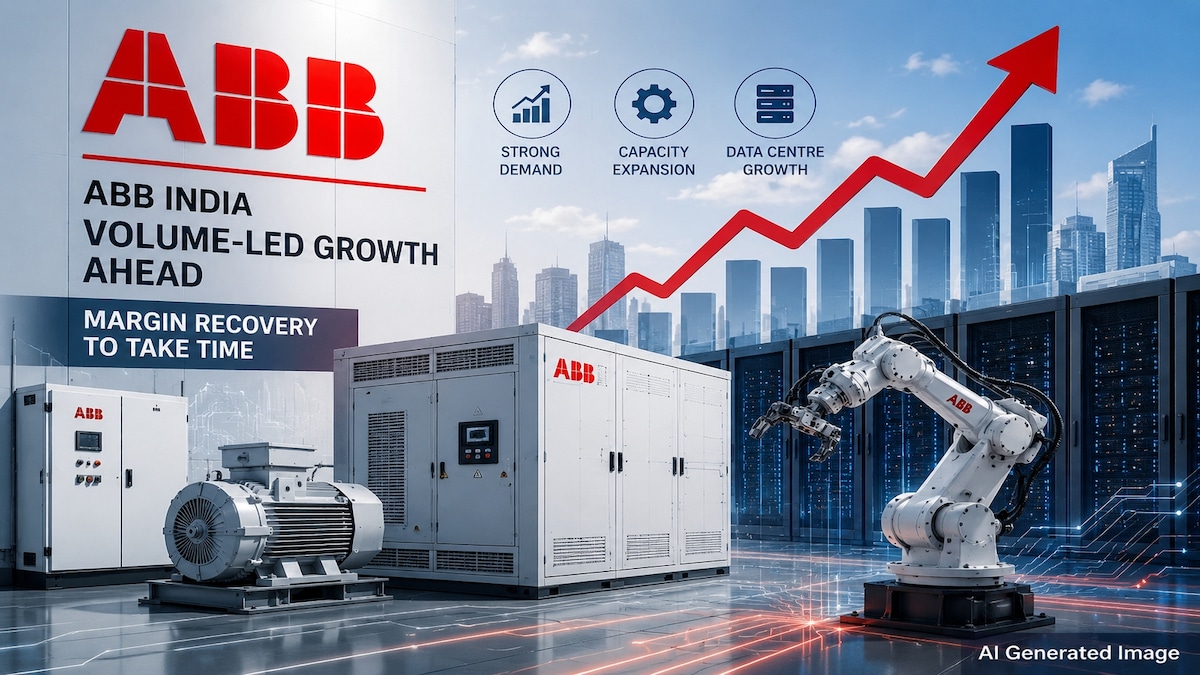 ABB India sees volume-led growth, margin recovery to take time
