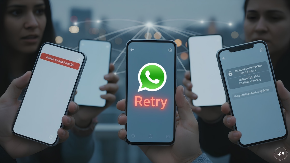 WhatsApp outage hits users worldwide, media sharing and Status updates affected