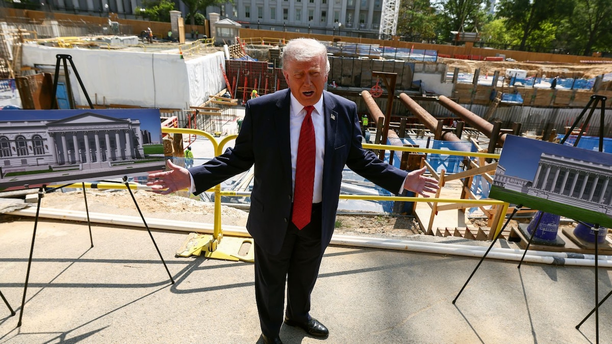 Trump to Take White House Ballroom Case to US Supreme Court After Setback