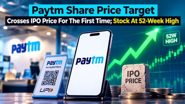 Paytm gets a share price target above IPO rate for the first time, courtesy of Bernstein; Details here Paytm gets a share price target above IPO rate for the first time, courtesy of Bernstein; Details here
