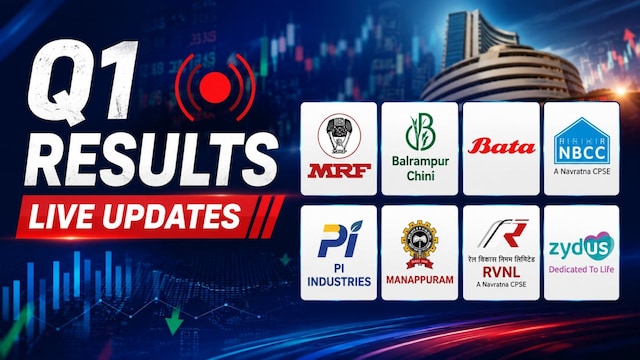 Q1 Results LIVE Updates: Vodafone Idea, KEC react to results; MRF, Siemens, RVNL report today Q1 Results LIVE Updates: Vodafone Idea, KEC react to results; MRF, Siemens, RVNL report today