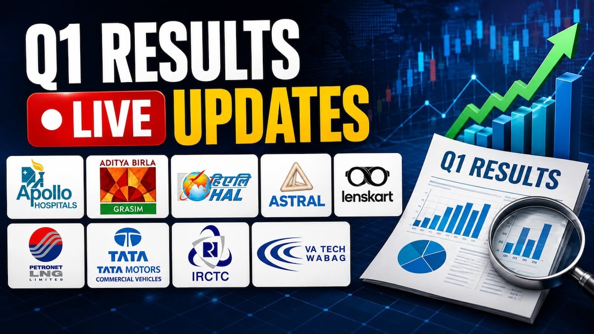 Q1 Results Live Updates: HAL, Apollo Hospitals, IRCTC report today; Manappuram, PI react