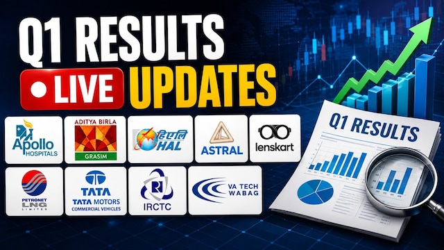 Q1 Results Live Updates: HAL, Apollo Hospitals, IRCTC report today; Manappuram, PI react Q1 Results Live Updates: HAL, Apollo Hospitals, IRCTC report today; Manappuram, PI react
