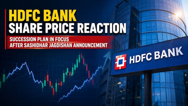 HDFC Bank shares rise after Sashidhar Jagdishan exit announcement, new CEO succession plan HDFC Bank shares rise after Sashidhar Jagdishan exit announcement, new CEO succession plan