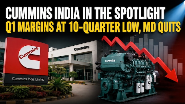 Cummins India shares in focus after Q1 margins fall to 10-quarter low, MD quits