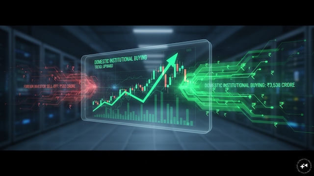 FIIs turn sellers, DIIs remain buyers as markets snap 7-day losing streak FIIs turn sellers, DIIs remain buyers as markets snap 7-day losing streak