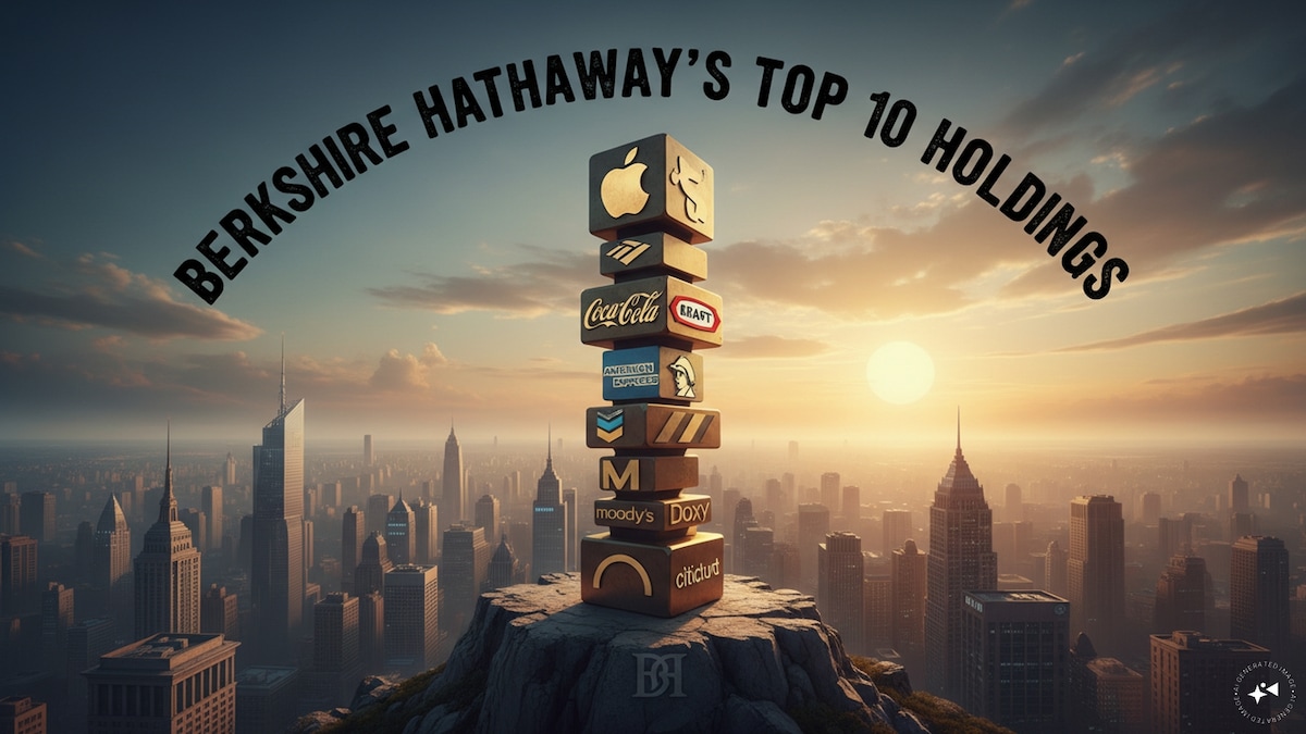 These are Berkshire Hathaway's top 10 holdings at the end of the June quarter