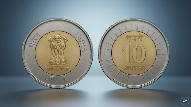 The ₹10 coin gets two metals | The first decade of the 21st century brought several new coin designs. A major change was the introduction of the bimetallic ₹10 coin, using different metals for the centre and outer ring. The design also helped address concerns around counterfeiting. The decade saw several new varieties of definitive coinage put into circulation.