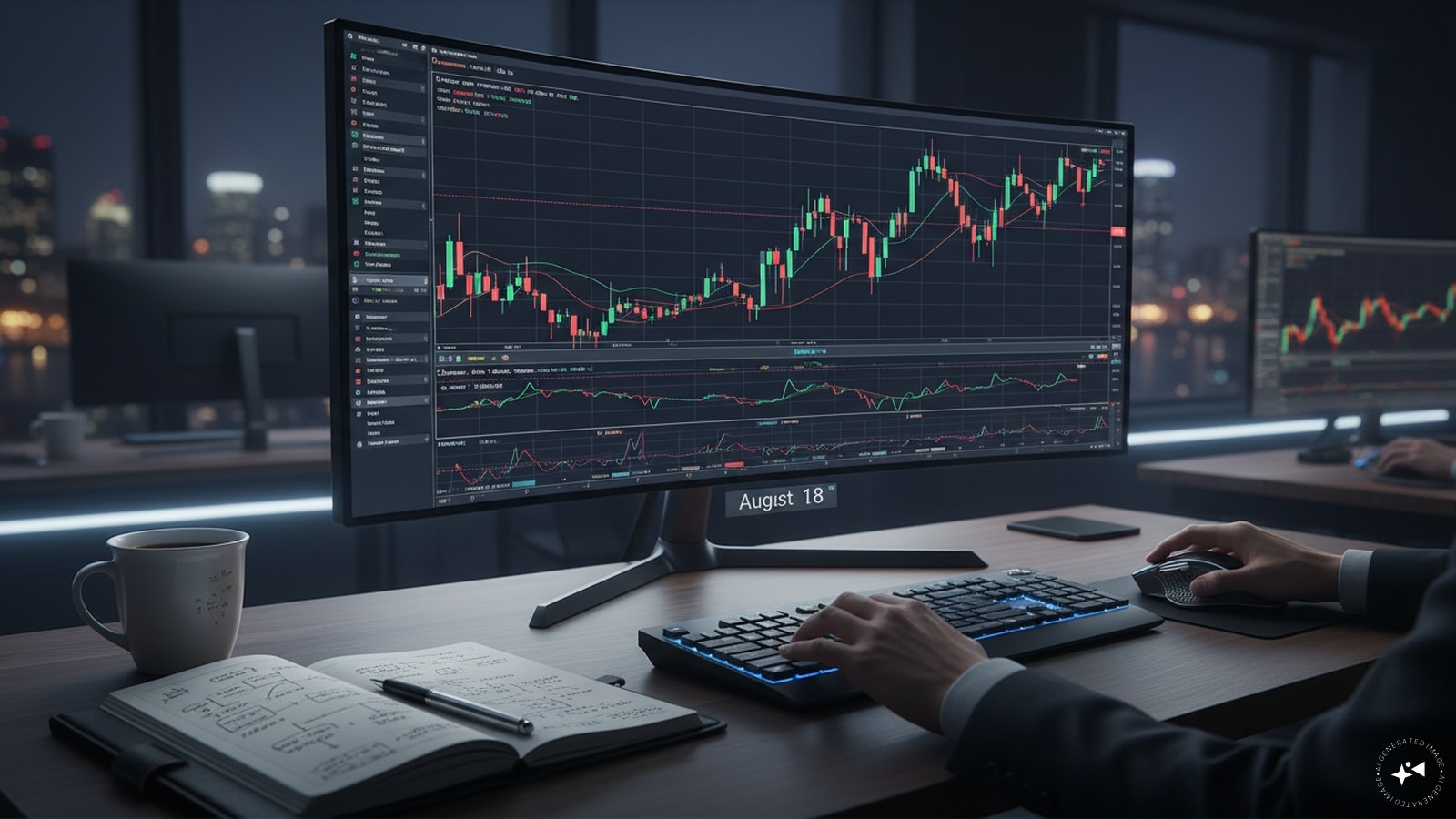 Nifty Outlook for August 18: Index ends lower for fifth straight session; support seen at 24,200