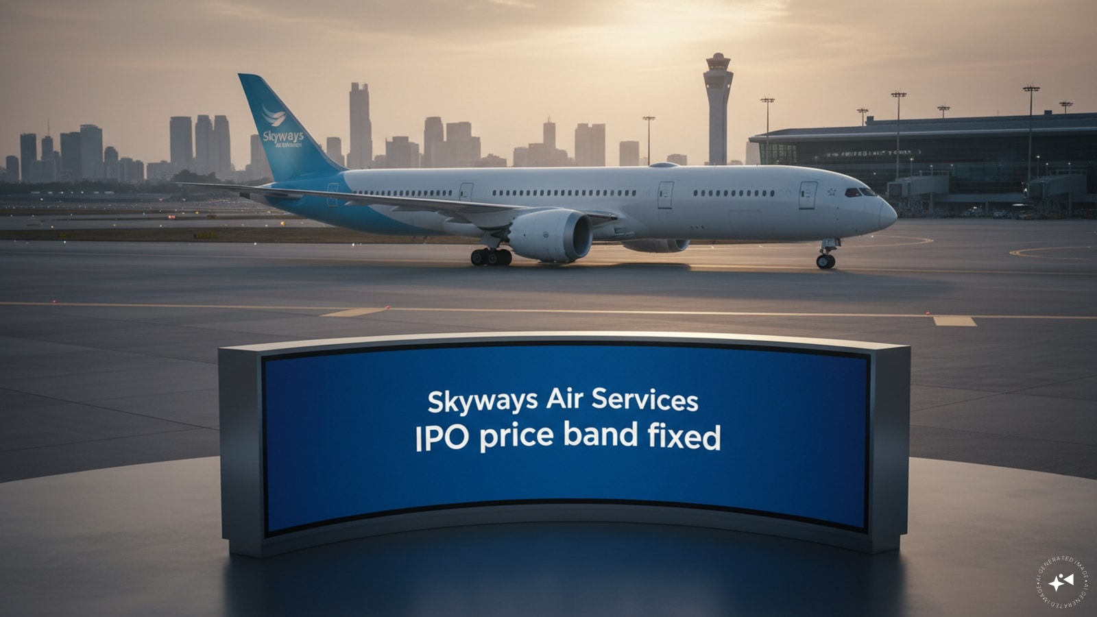 Skyways Air Services IPO to open August 24, price band fixed at ₹131-₹138