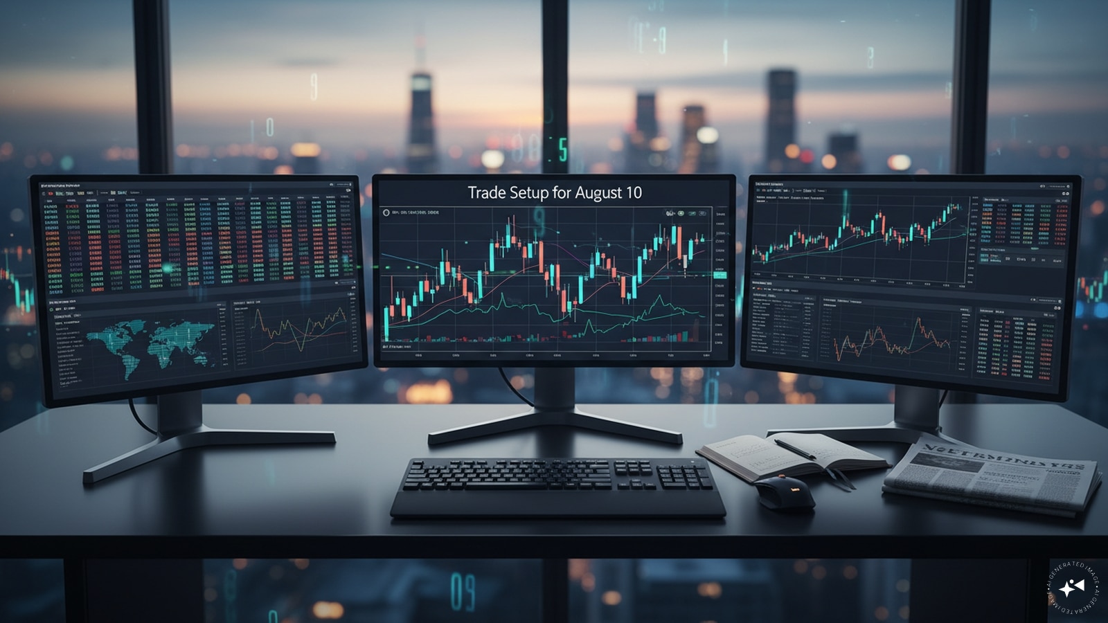 Nifty 50 outlook for August 10: Analysts see positive bias but index likely to stay choppy; support at 24,400-24,350, resistance at 24,700-24,800