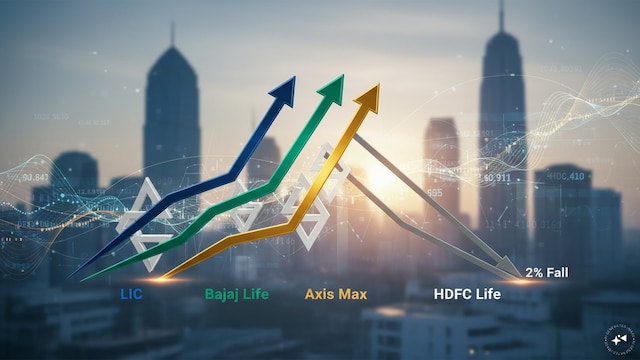  LIC, Bajaj Life, Axis Max see strong growth; HDFC Life lags