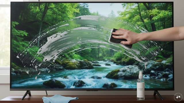 Cleaning your TV screen with soapy water? Know what’s safe and what’s not Cleaning your TV screen with soapy water? Know what’s safe and what’s not