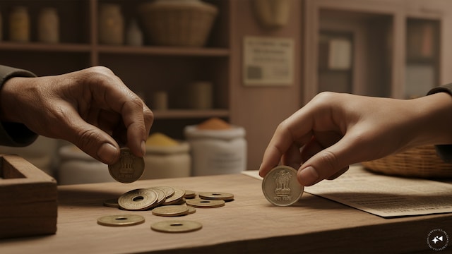 1957: India goes decimalA major change came in 1957, when India moved to decimal coinage. The rupee remained unchanged in value but was divided into 100 paise instead of 16 annas. The new coins were initially called “Naya Paisa”. The word “Naya” was dropped from June 1, 1964, after which the coins were simply called paise.