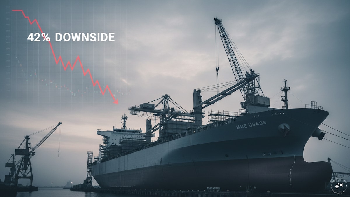 Cochin Shipyard shares will react to weak Q1 results; Kotak sees 42% downside