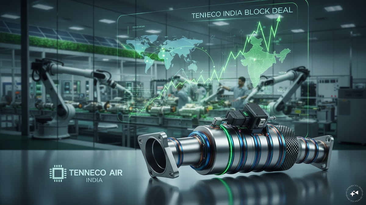 Tenneco Clean Air India shares fall 5% as ₹1,699 crore block deal ...
