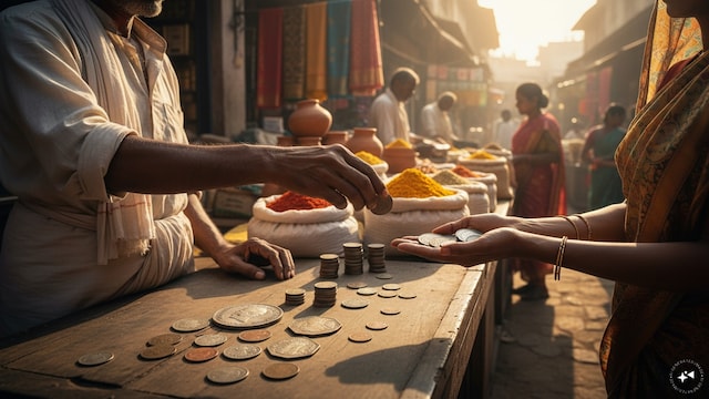 When ₹1 meant 16 annasAfter Independence in 1947, India initially retained the existing monetary system. ₹1 = 16 annas = 64 pice = 192 pies The system remained in place during the transition to becoming a republic.