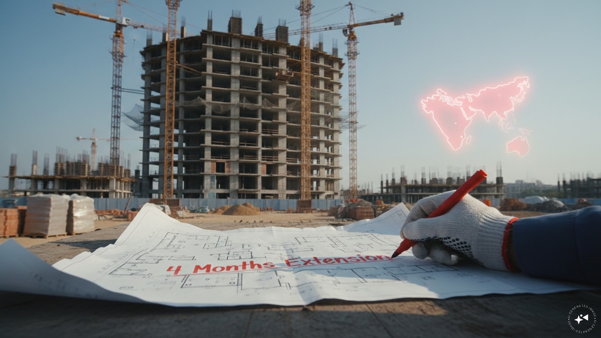 Haryana RERA grants four-month extension to eligible real estate projects amid West Asia crisis - CNBC TV18