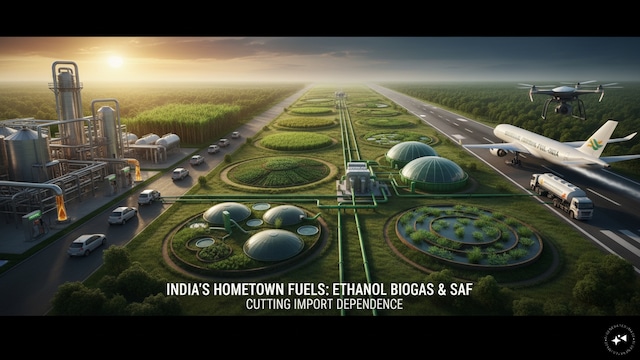 India's energy independence may be hiding in plain sight — in farms, waste and sugar mills