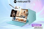 Motorola launches Moto Pad 70 5G in India: Price, specifications and availability