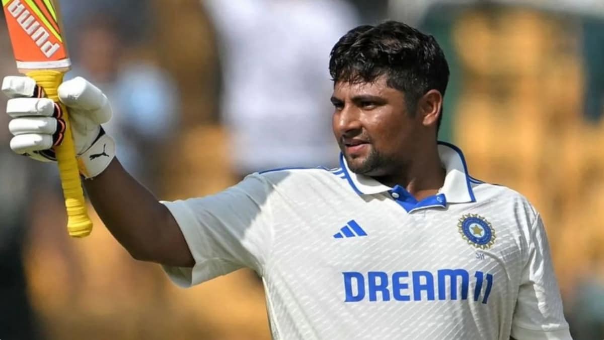 Sarfaraz Khan replaces injured Sai Sudharsan in India's Test squad for Sri Lanka series
