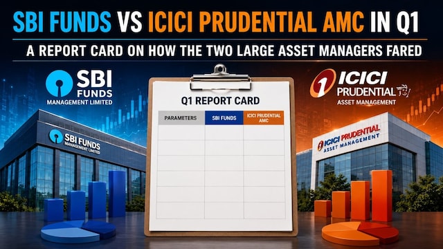 SBI Funds Vs ICICI Prudential AMC: How did the two large asset managers fare in Q1