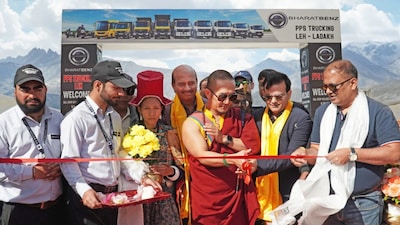 BharatBenz Unveils India's Highest-Altitude Workshop at 11,550 Feet in Leh-Ladakh