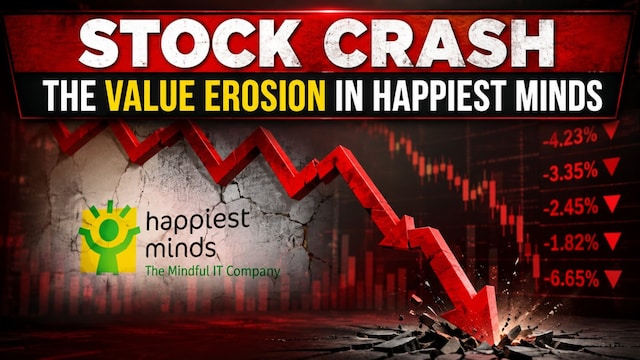 Happiest Minds shares fall back towards listing price of 2021 as value erosion continues Happiest Minds shares fall back towards listing price of 2021 as value erosion continues