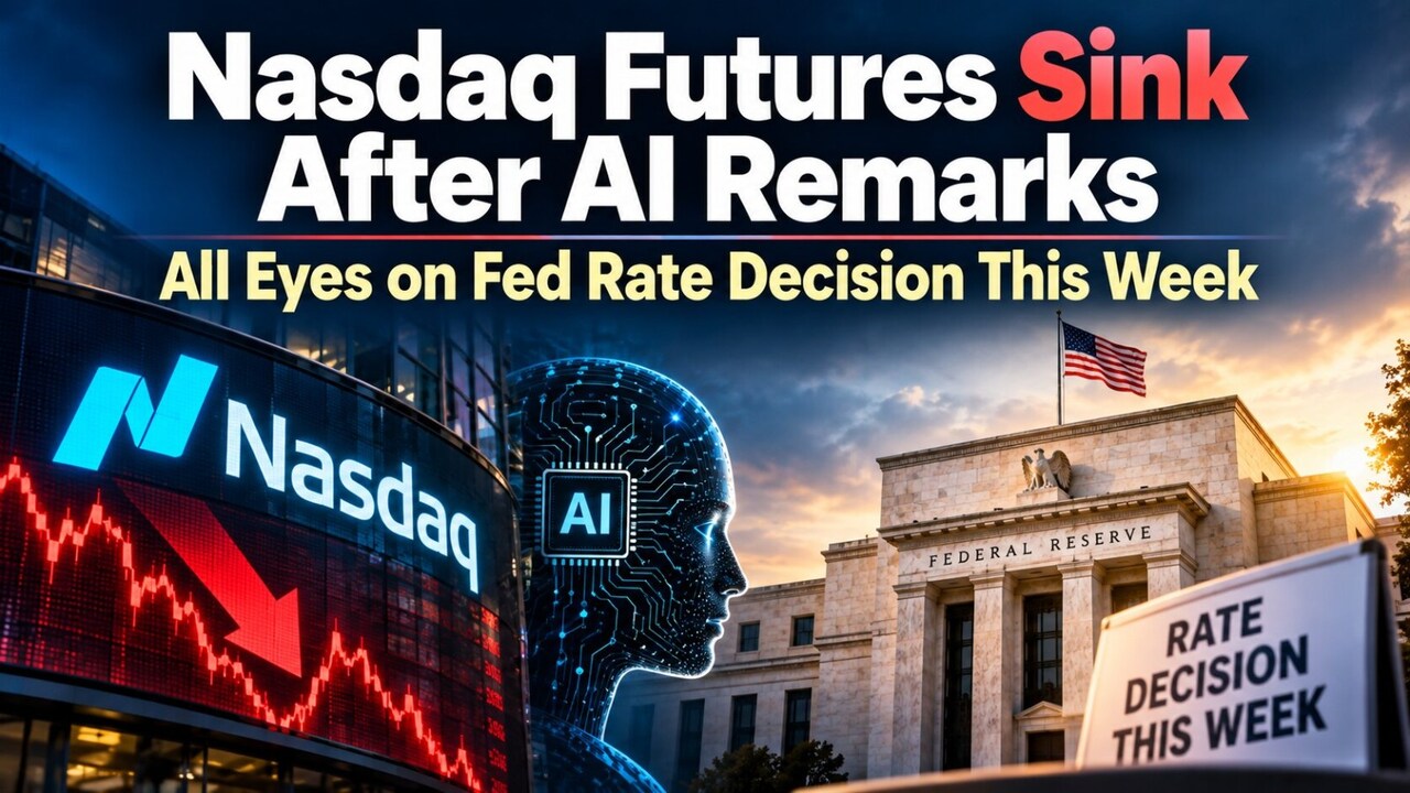 Stock Market Today: Nasdaq Sinks 400 Points; Google Stock's Tumble in Focus — Live Updates