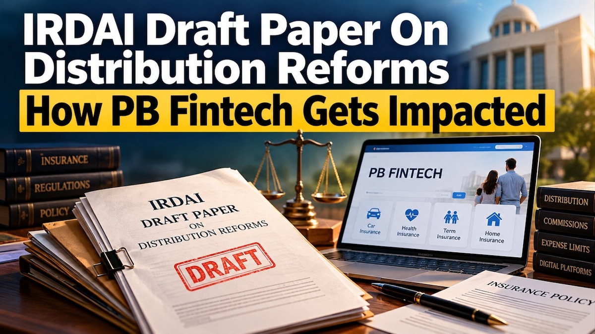 PB Fintech shares fall 20%; Bernstein warns of 'near-term pain' after IRDAI draft paper