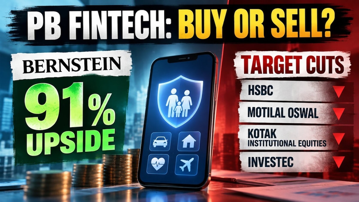 Should one buy the PB Fintech dip? Bernstein sees 91% upside but here's what others said - CNBC TV18