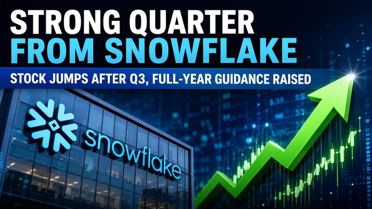 Snowflake Shares Jump After Strong Results and Raised Guidance
