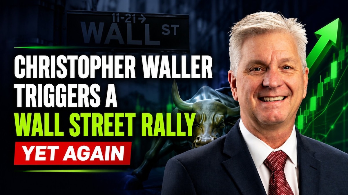 Dow Jones jumps 600 points after Christopher Waller spurs Wall Street yet again
