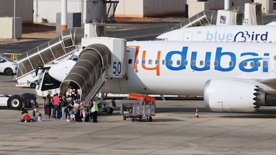 FlyDubai flight, Saudi Arabia,