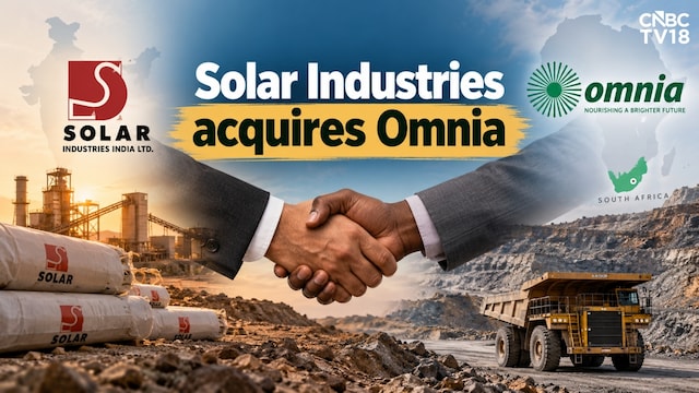 Solar Industries shares fall over 6% after ₹12,951 crore acquisition; Goldman Sachs sees 19%